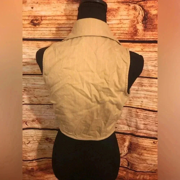 VENUS Tan Crop Sleeveless Top size 6 - Picture 14 of 15